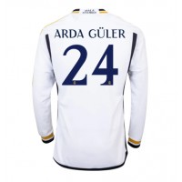 Dres Real Madrid Arda Guler #24 Domáci 2023-24 Dlhy Rukáv